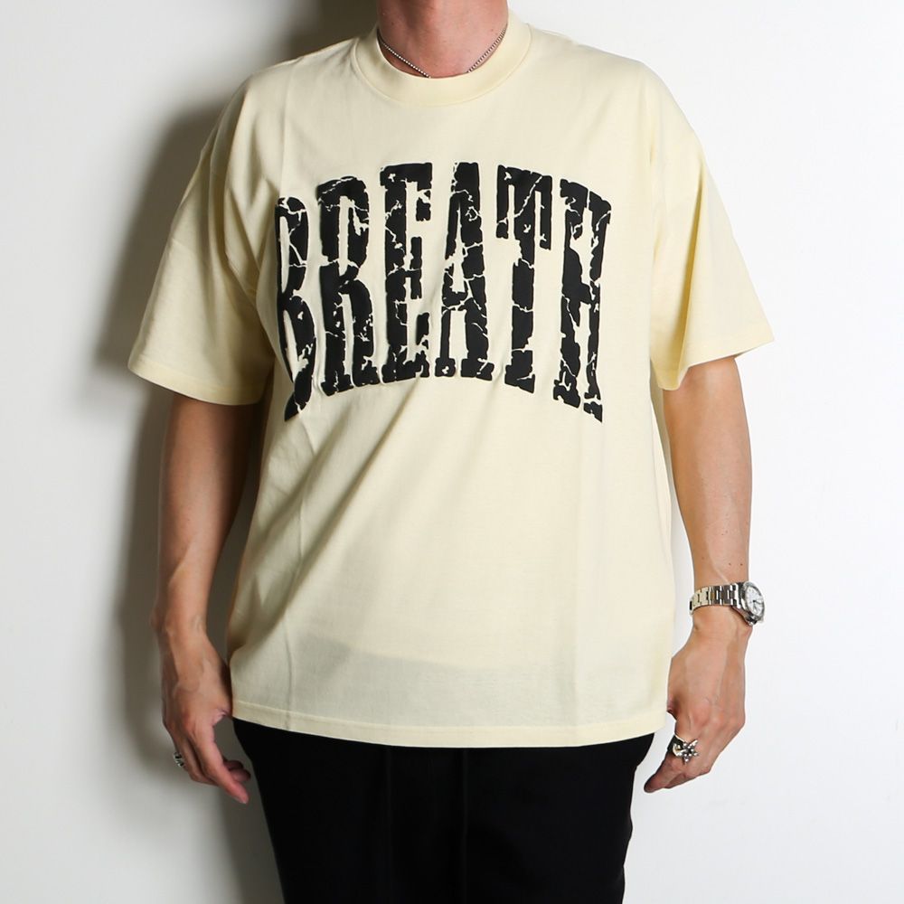 BREATH - CRACK LOGO TEE / クラックプリント Tシャツ / BR23SS BREATH - CRACK LOGO TEE / クラックプリント Tシャツ / BR23SS