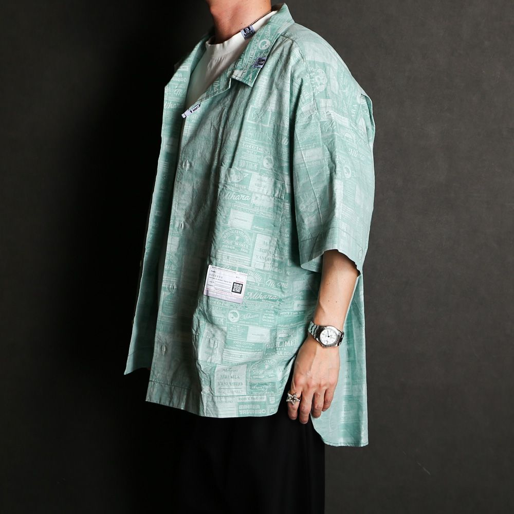 Maison MIHARA YASUHIRO - Classic Tag Jacqurd H/S Shirts