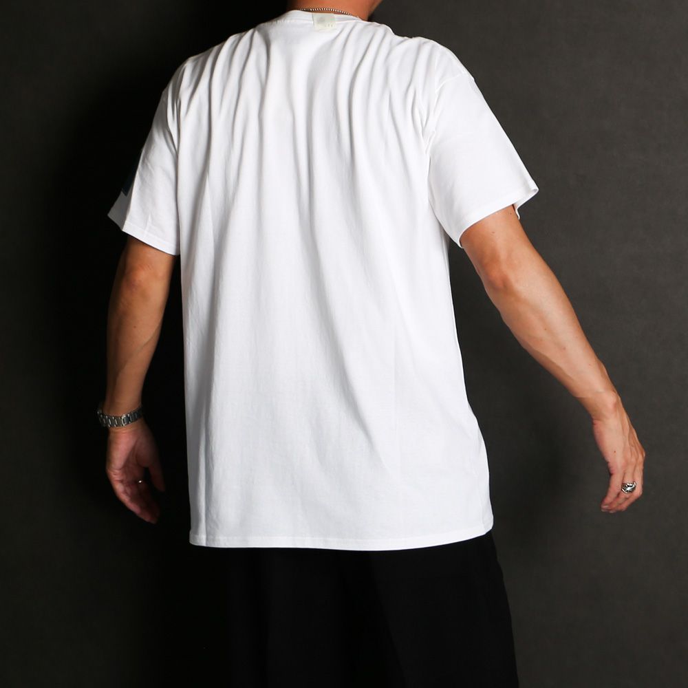 【関税込み】N.Hoolywood ホワイト クルーネックTシャツ POCKET T-SHIRT N.HOOLYWOOD TEST PRODUCT EXCHANGE SERVICE│N