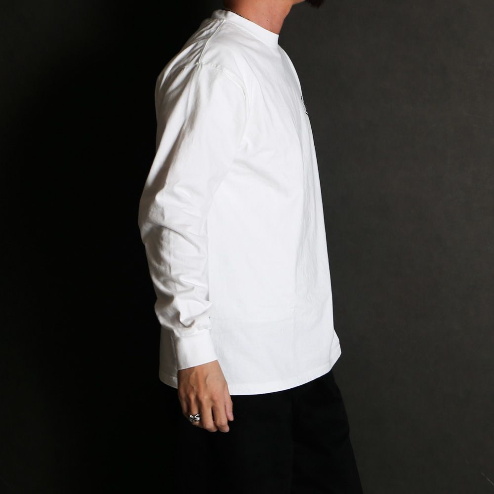 SD Heavyweight Stadium Logo Long Sleeve T - WHITE /  Tシャツ / TSOLB120