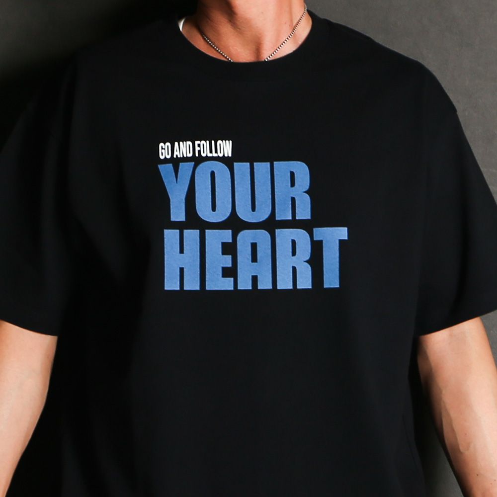 Go And Follow Your Heart T-SH - BLK / 2604-4003