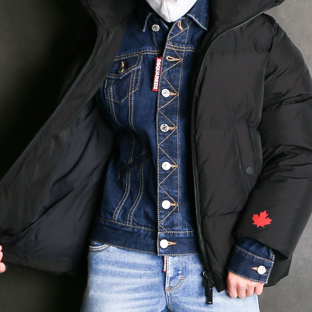 【レディース】 Denim Inserted Down / デニム レイヤード ダウン / S75AM0785/S53141