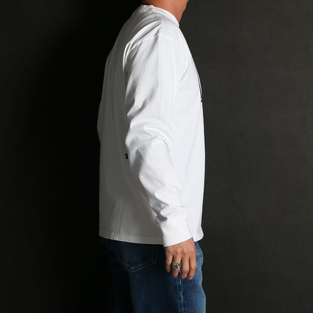 FRAME DOZENS L/S TEE - WHITE / ロングスリーブ Tシャツ / 26'RTC-0302