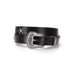 SD Belt #Western B Turquoise 1.00 - Black / ベルト / BLZBE580