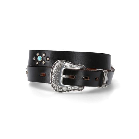 SD Belt #Western B Turquoise 1.00 - Black / ベルト / BLZBE580