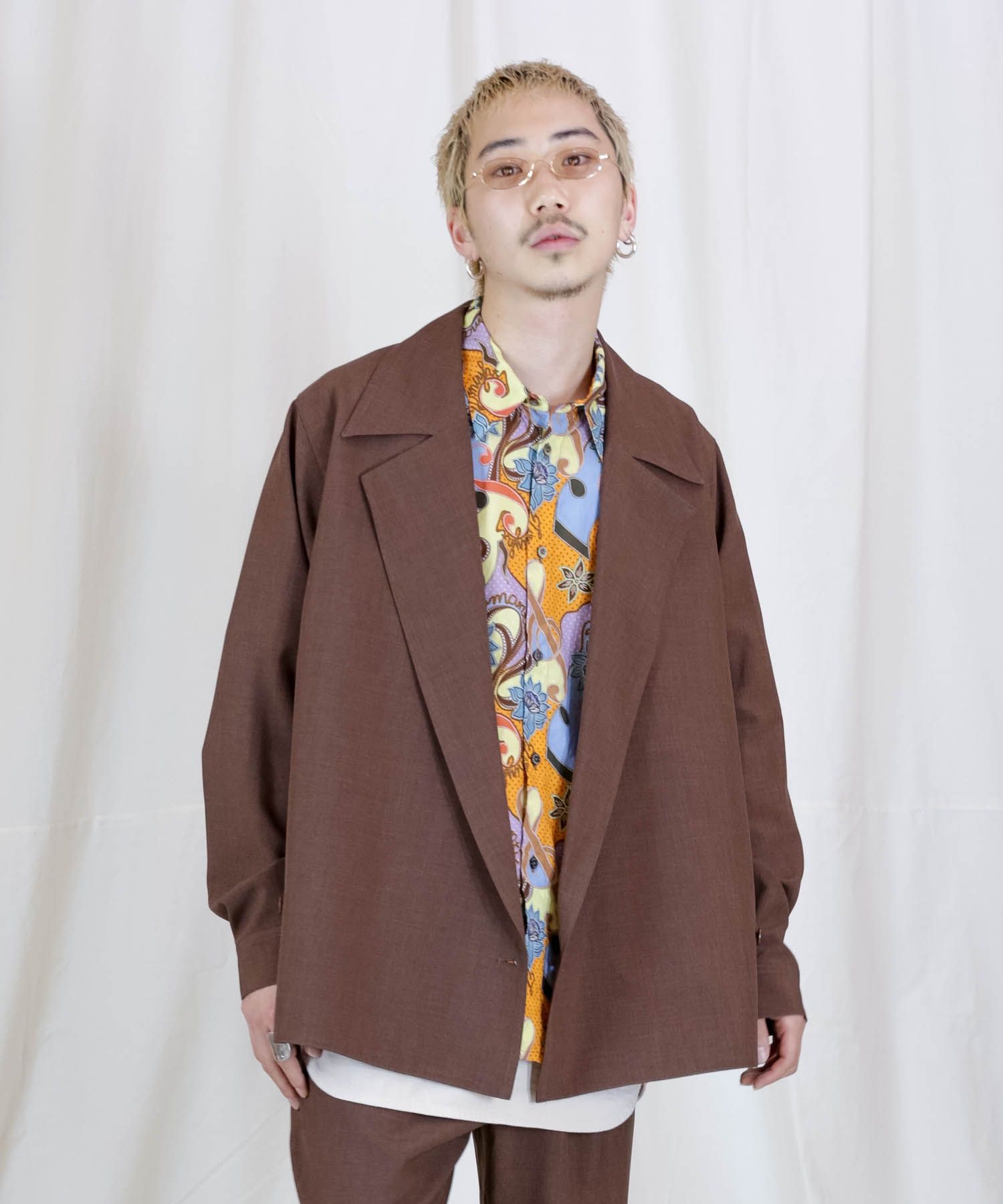 M【誠実】Iroquois REFLAX WEATHER CLOTH WJK テーラードジャケット 
