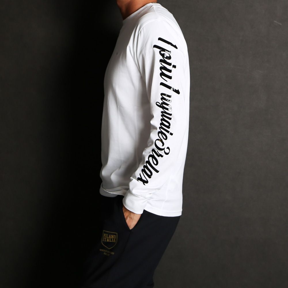 LONG SLEEVE T-SHIRT / スリーブロゴ Tシャツ / UST-23055