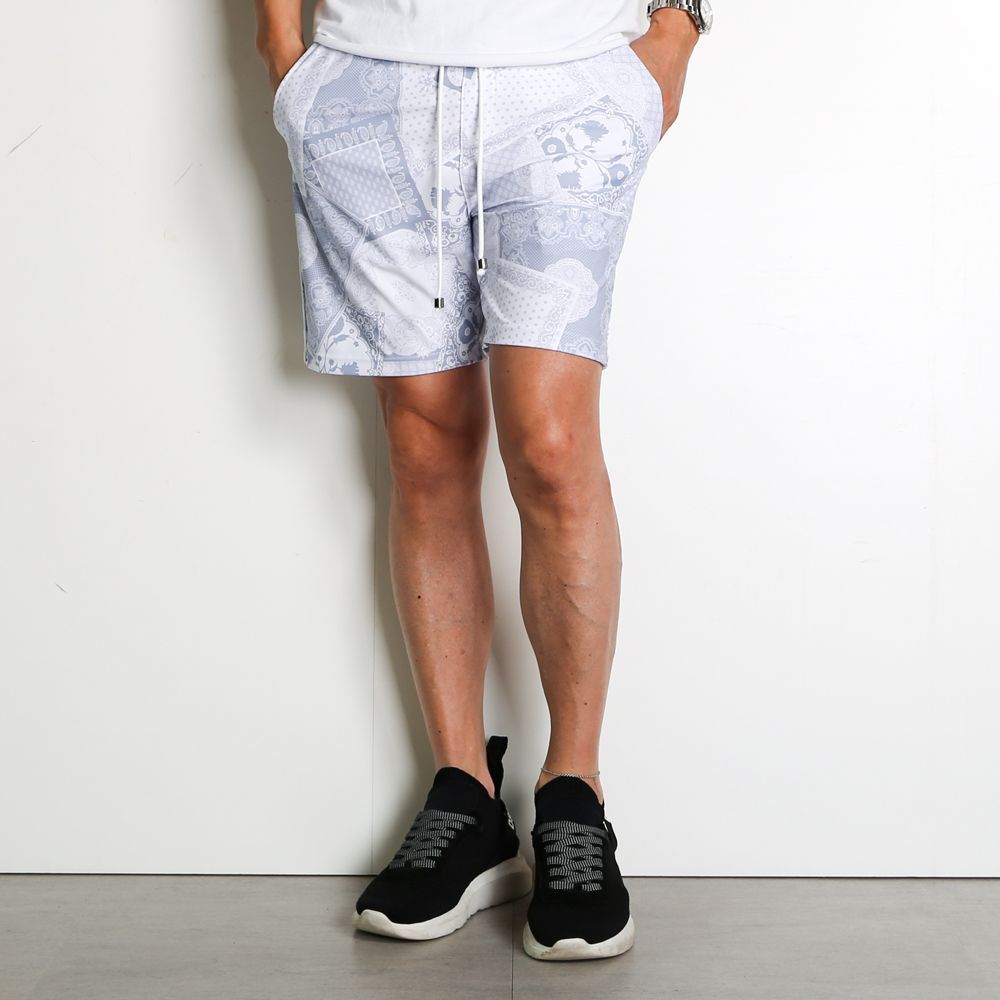 wind and sea paisley map shorts S ショーツ | www.avredentor.com.br