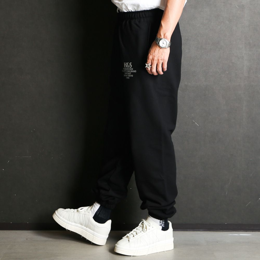 H&S Sweat Pant (25aw) - BLK / スウェットパンツ / HP-100825