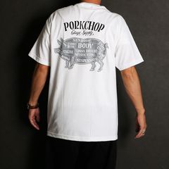 PCP BACK TEE - WHITE / ショートスリーブTシャツ