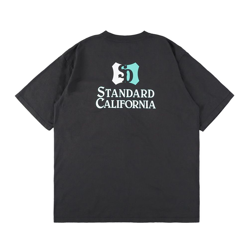 SD Heavyweight Shield Logo Pocket T - Black / Tシャツ / TSOAF100