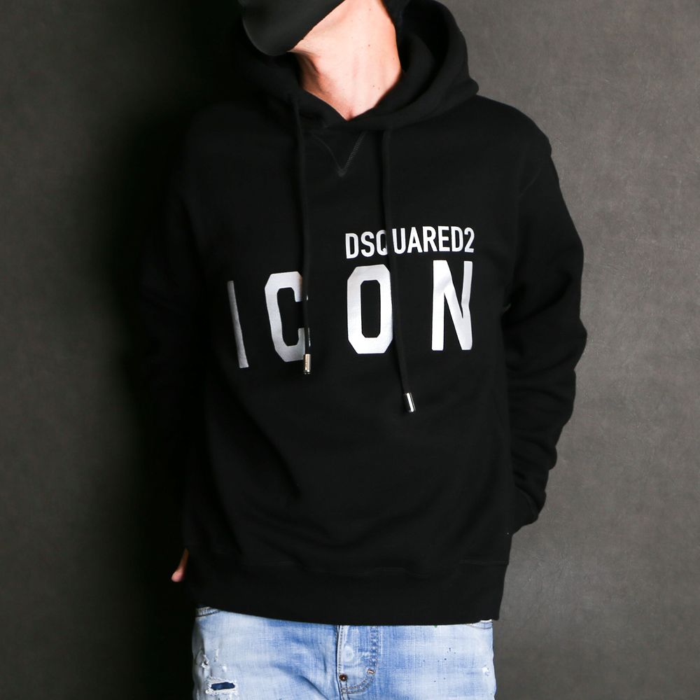 DSQUARED2 - ICON Hooded Sweatshirt / アイコン プルオーバーパーカー