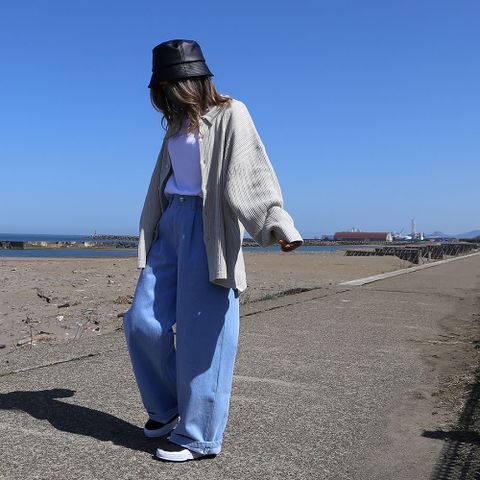 【VICTIM】【Maison MIHARA YASUHIRO】 コーデ(女性モデル163cm)