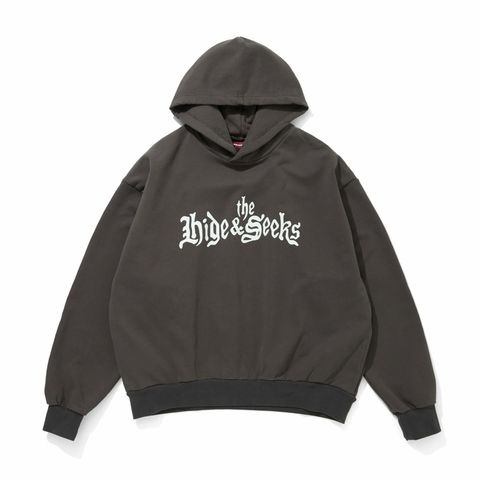 " HIDEANDSEEK × Toru Nishiura " / The H&S Hooded Sweat Shirt - C-GRY / プルオーバーパーカー / H30th-010226