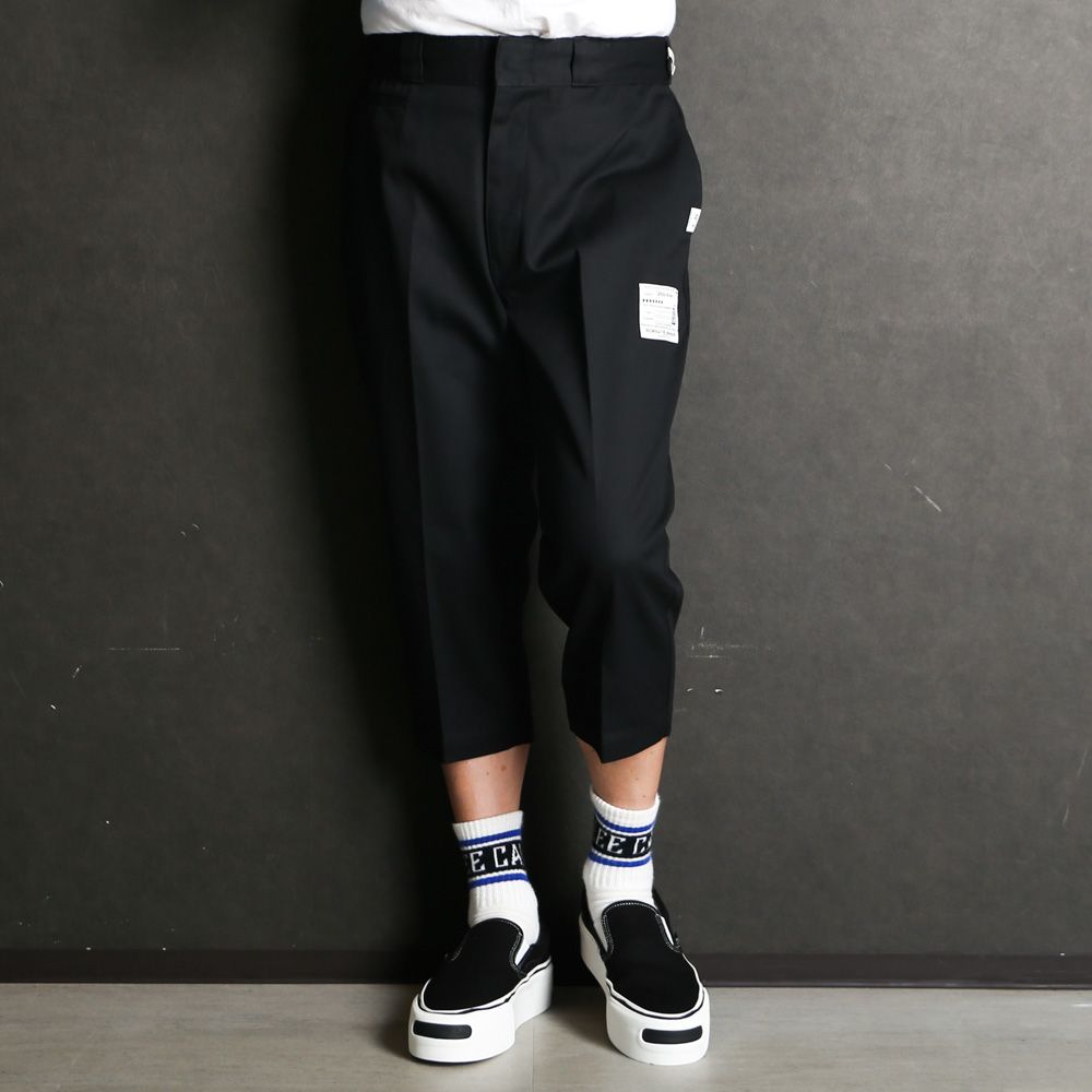 "BEDWIN & THE MMY × Dickies” / Clopped Pants - BLACK / クロップドパンツ / C15PT016