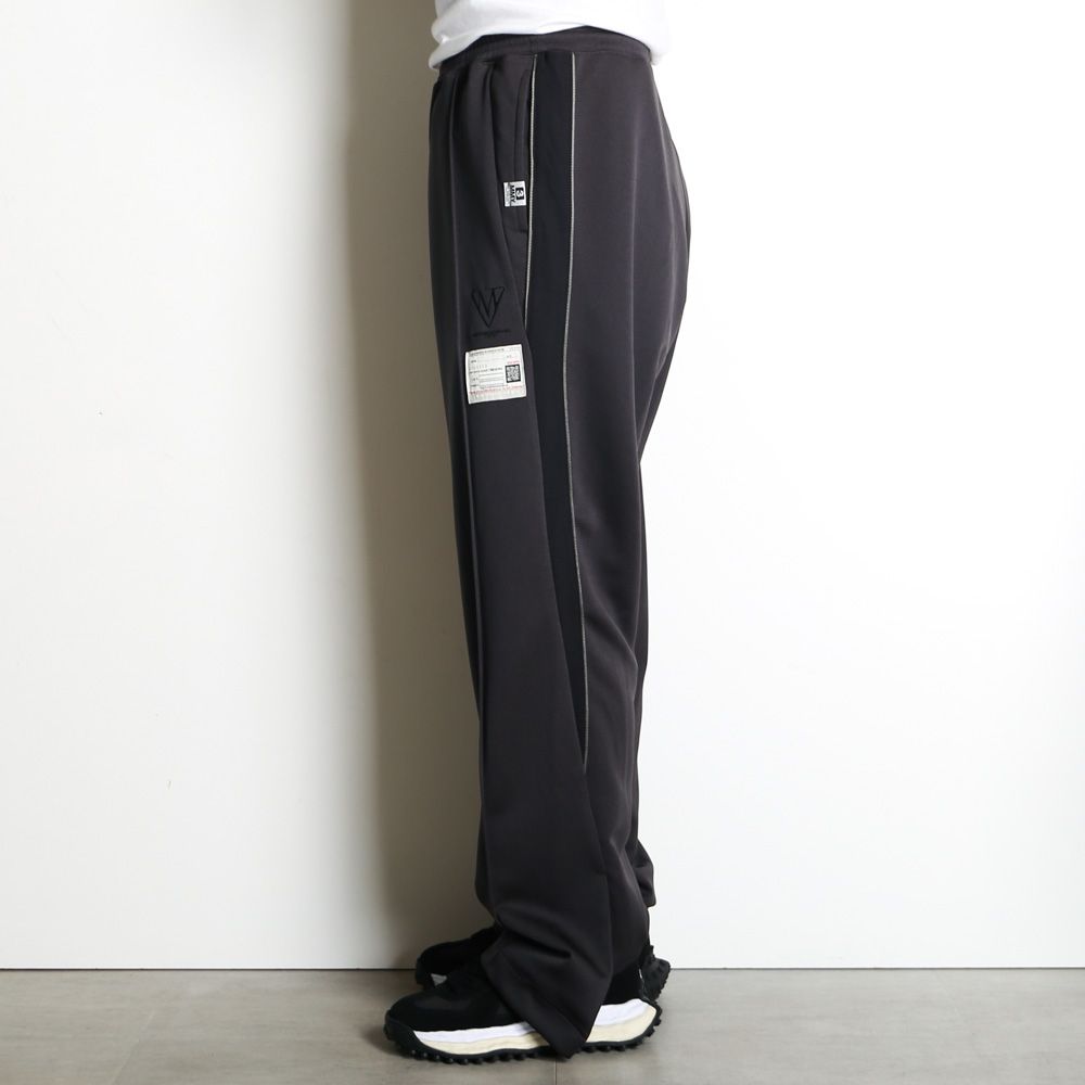 Folded Track Pants - BLACK / フォールデッド トラックパンツ / A17PT562