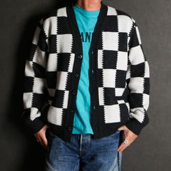 CHECKER CARDIGAN / チェッカー カーディガン / 25'RN-1108
