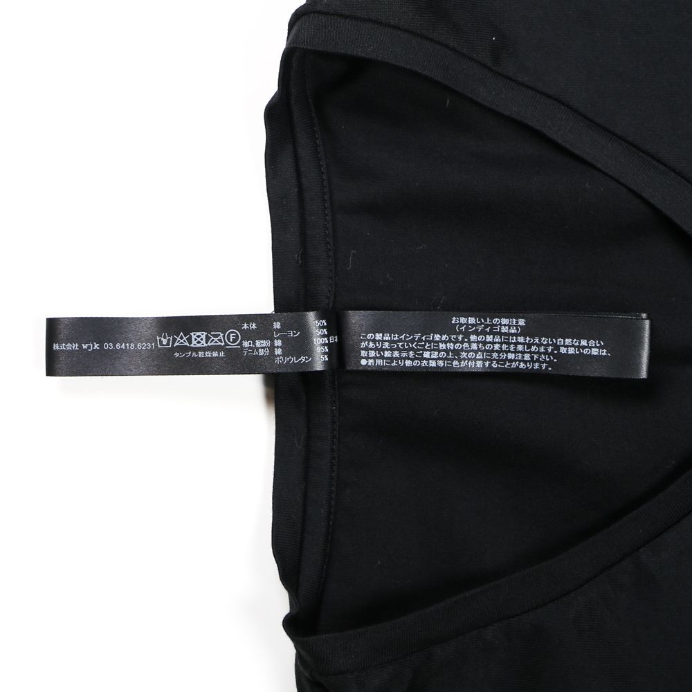 denim pocket-T / デニムポケット カットオフTシャツ / 7943 lj91t