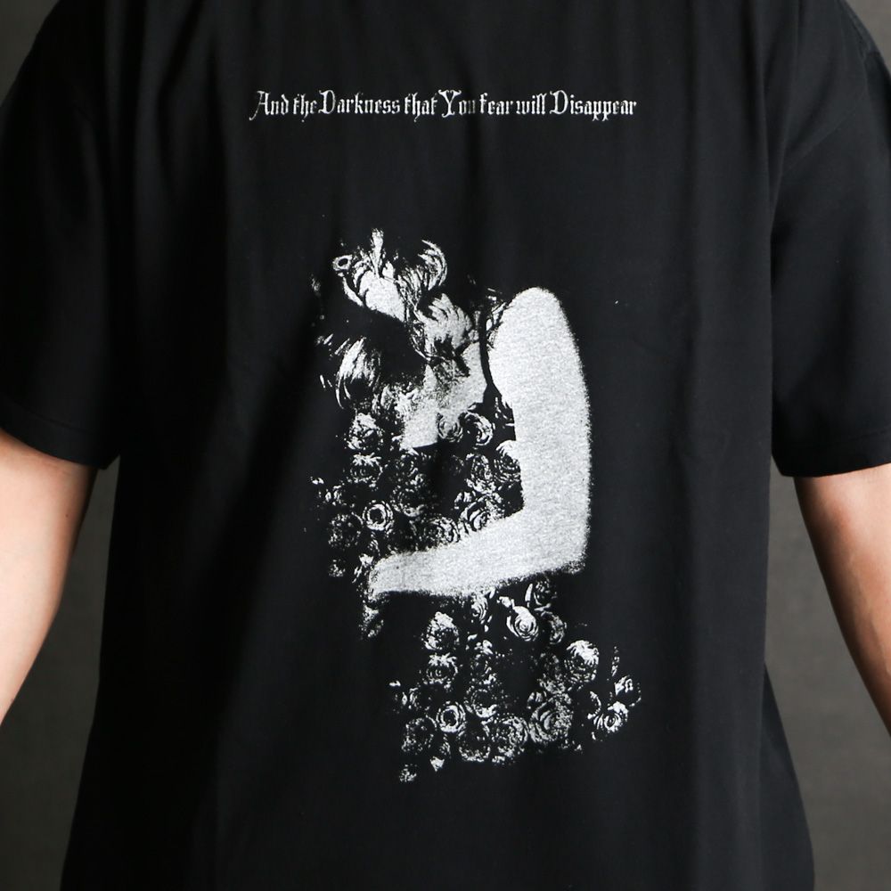 “SWEET SMILE” Tee T/C - BLACK / グラフィック Tシャツ / G16TS096