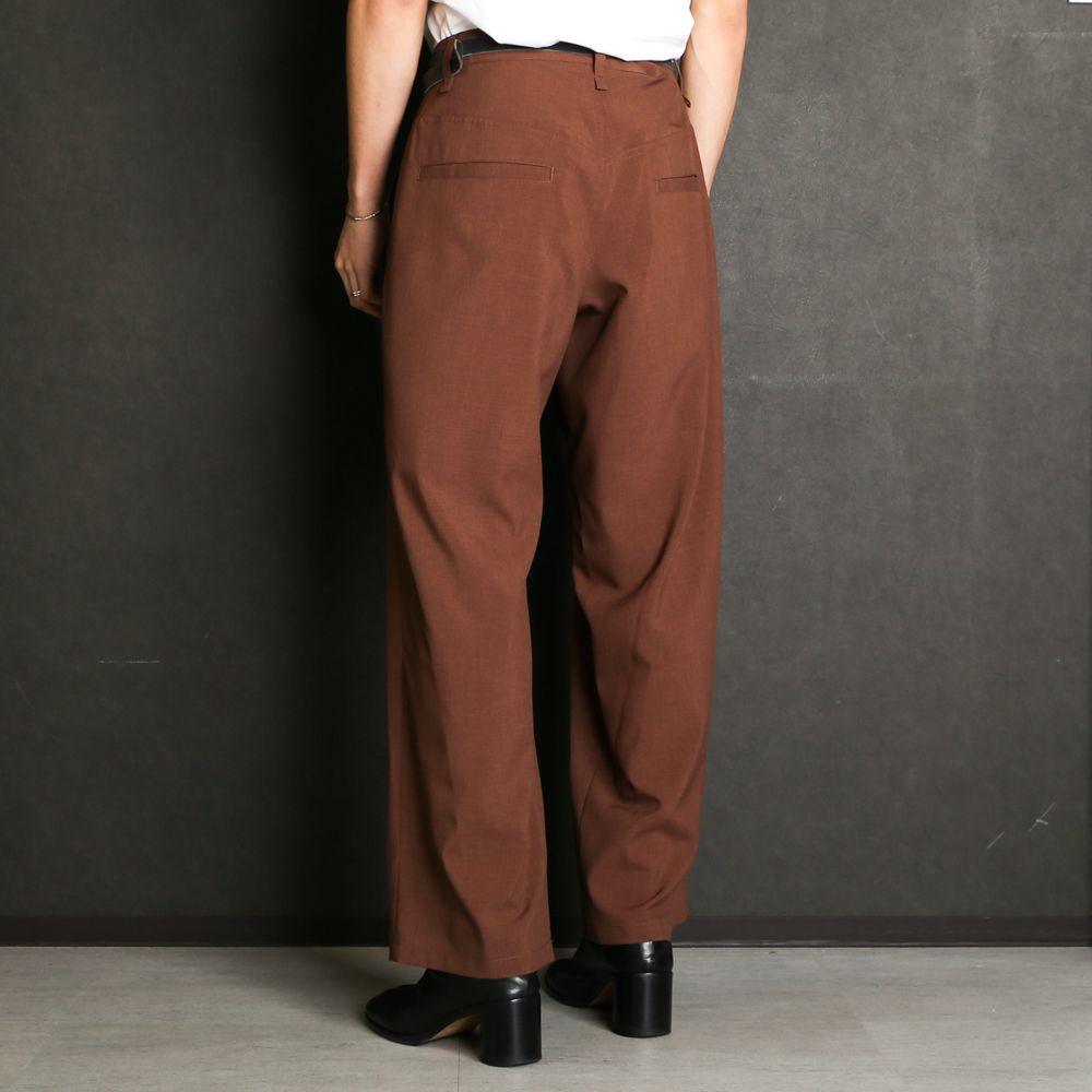REFLAX WEATHER CLOTH WIDE PT / 2タックワイドパンツ / 479103
