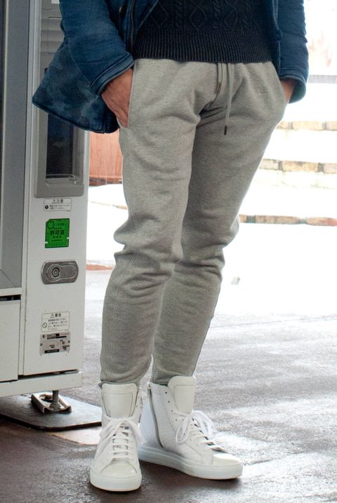 N-3B × スウェットパンツ
