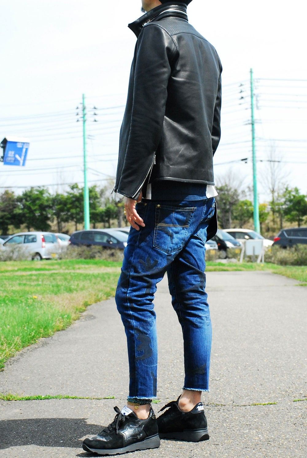 M×BURNOUT　Tシャツコーデ。