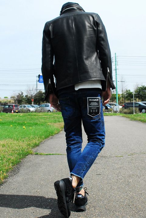 M×BURNOUT　Tシャツコーデ。