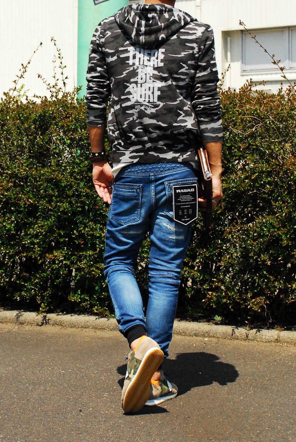 AKM×Marbles PARKA　T072-CTN090　コーディネート。
