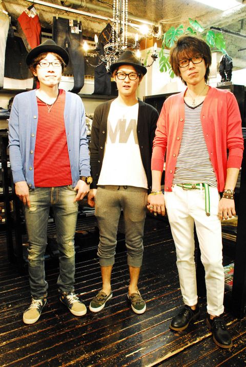Sandblaster　カーディガン×3