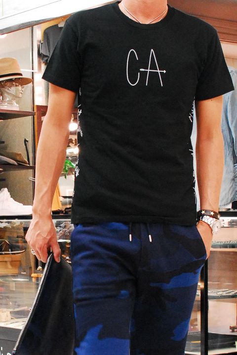 Marbles×SURT　S/S STANDARD TEE (CA)　ブラックバージョン。