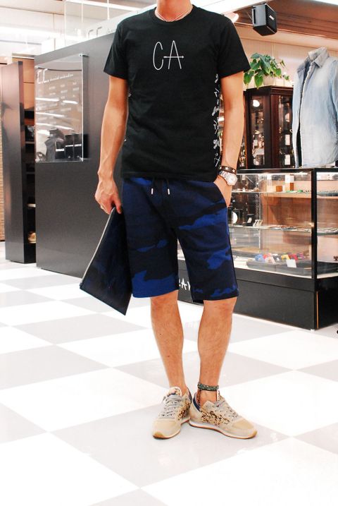 Marbles×SURT　S/S STANDARD TEE (CA)　ブラックバージョン。