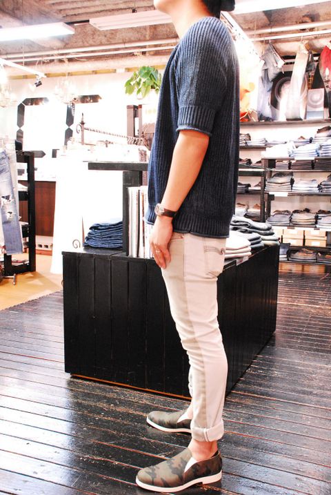 VADEL　カモフラージュ　"slip-on"
