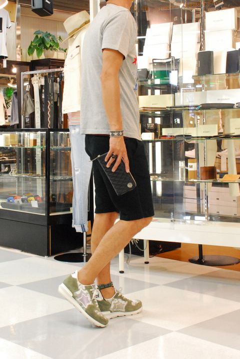 Marbles×AS STANDARD　KNIT TEEを使ってサマースタイル。