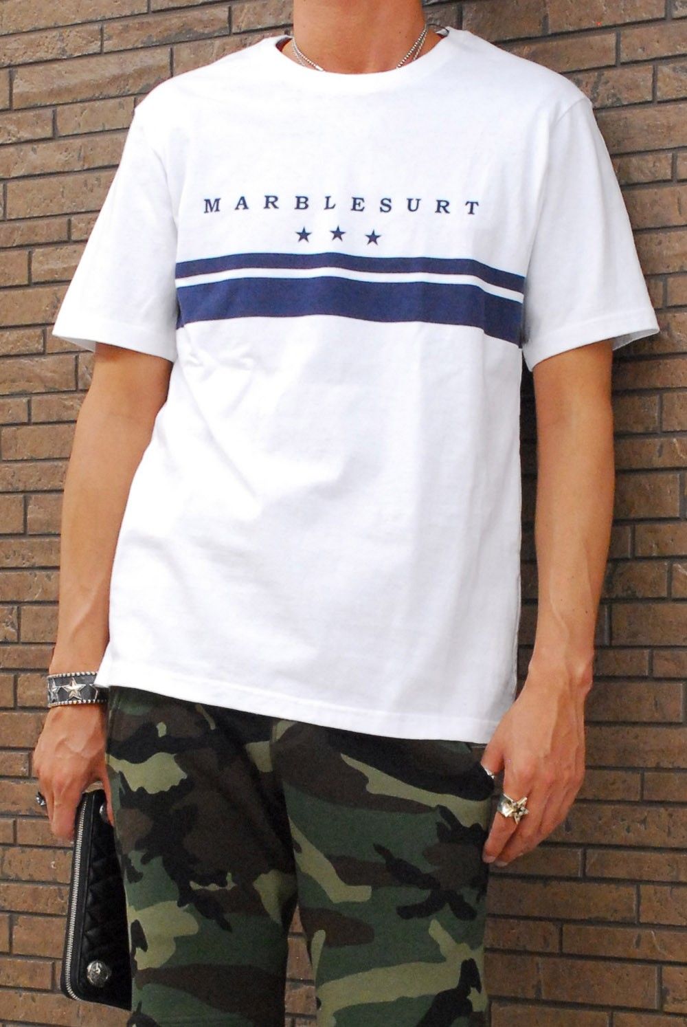 Marbles×SURT　S/S STANDARD TEE を使ってサマースタイル。