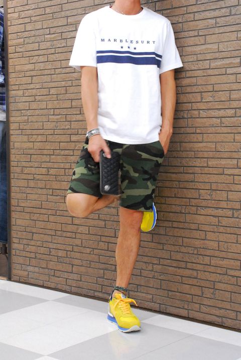 Marbles×SURT　S/S STANDARD TEE を使ってサマースタイル。