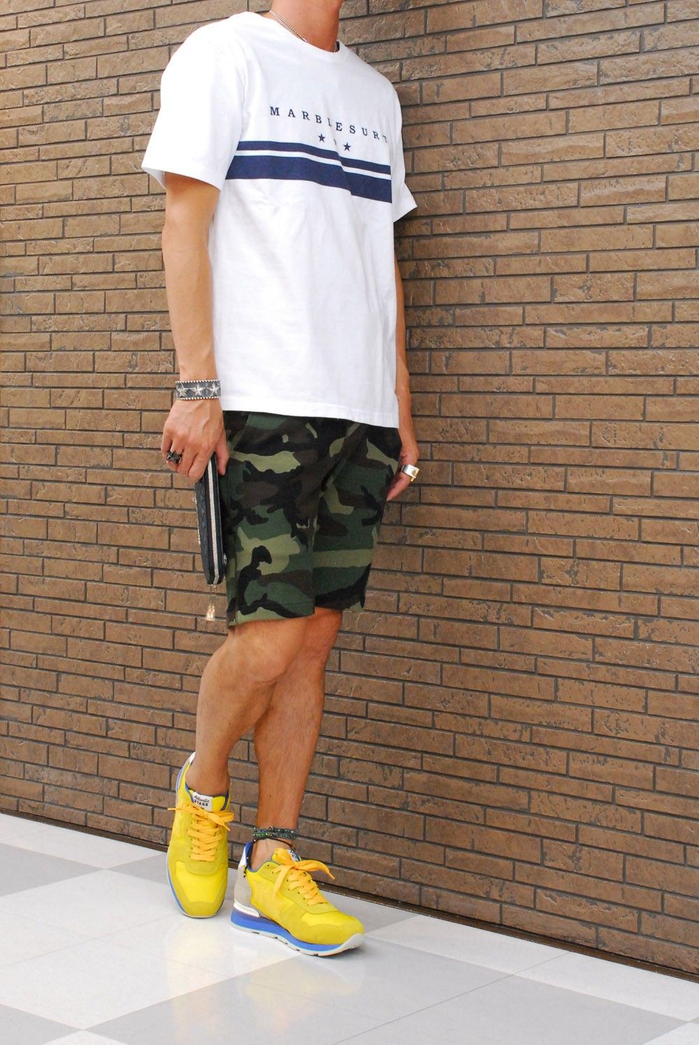 Marbles×SURT　S/S STANDARD TEE を使ってサマースタイル。