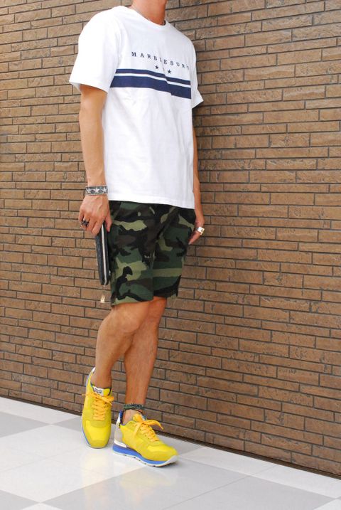 Marbles×SURT　S/S STANDARD TEE を使ってサマースタイル。