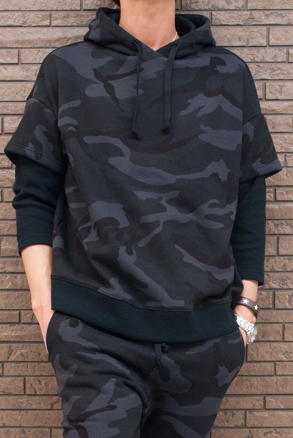 attack the mind 7　 CAMO URAKE / WAFFLE　セットアップコーデ