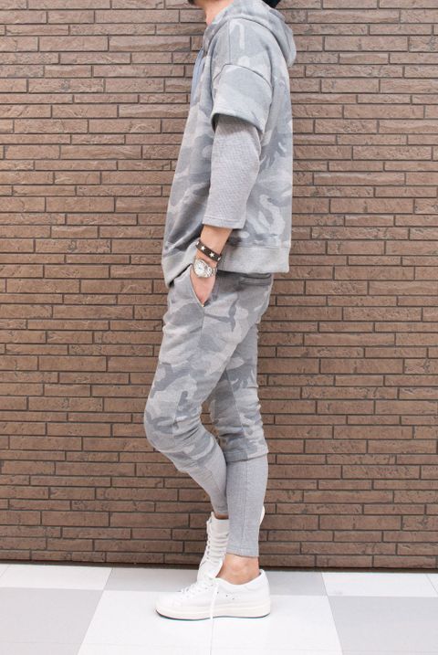 attack the mind 7　 CAMO URAKE / WAFFLE　セットアップコーデ