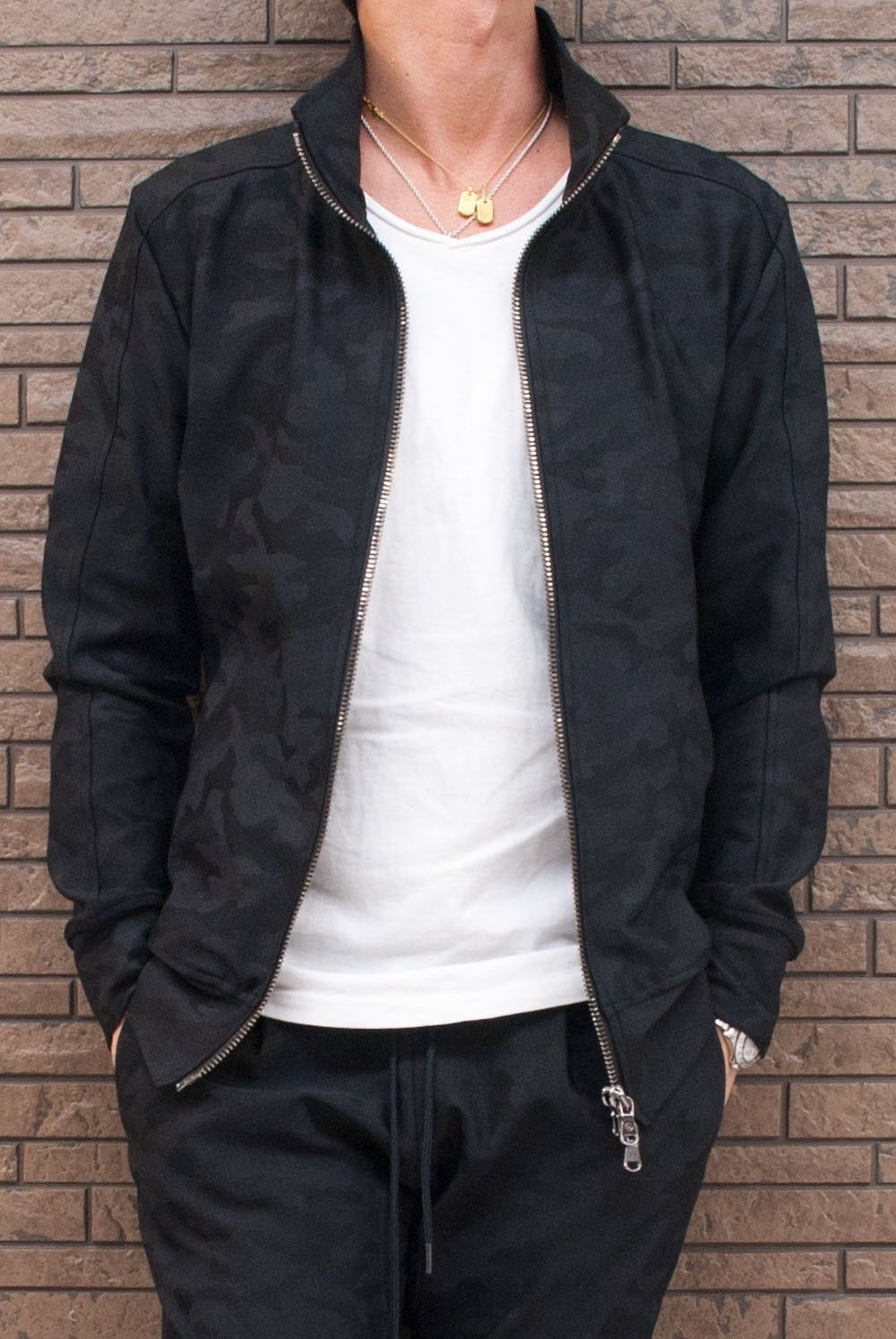 junhashimoto　 TRACK JACKET　セットアップコーデ