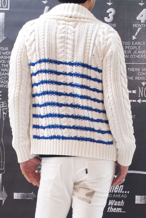 wjk　 tight knit-denim pants USED　5823 dj10f　コーデ