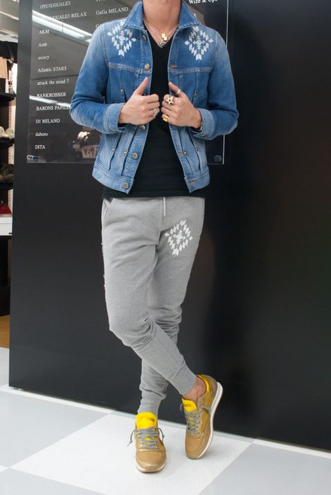1PIU1UGUALE3 DENIM JACKET NO.3　MRB182-CTO039　コーデ
