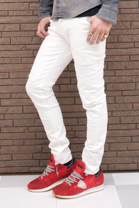1PIU1UGUALE3　 PLAIN SHIRTS　MRS082-CTN040　コーデ