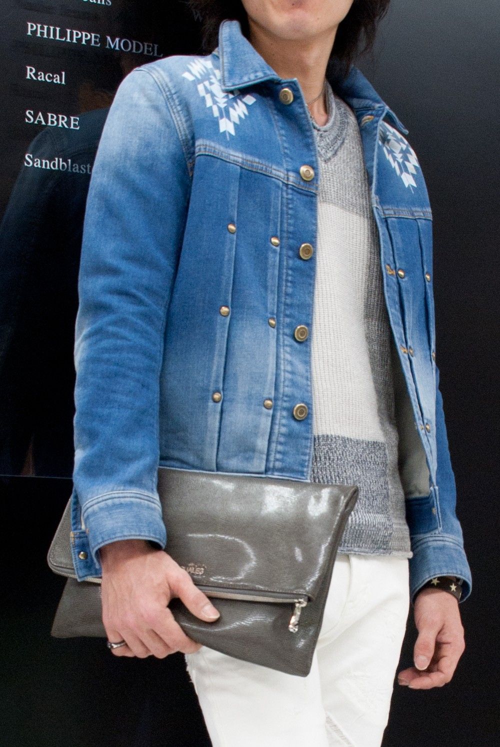 1PIU1UGUALE3　DENIM JACKET NO.3　MRB182-CTO039 　コーデ