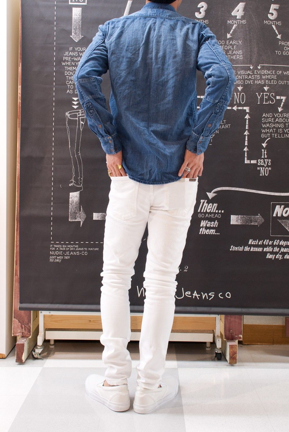 Nudie Jeans　HENRY　45161-3015　コーデ