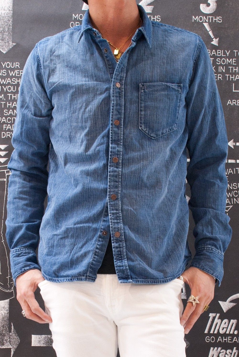 Nudie Jeans　HENRY　45161-3015　コーデ