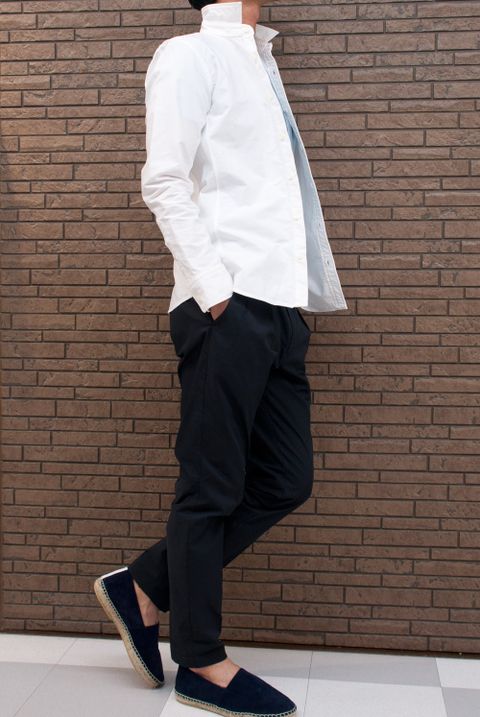 junhashimoto  MINI COLLAR SHIRTS　10671000　コーデ