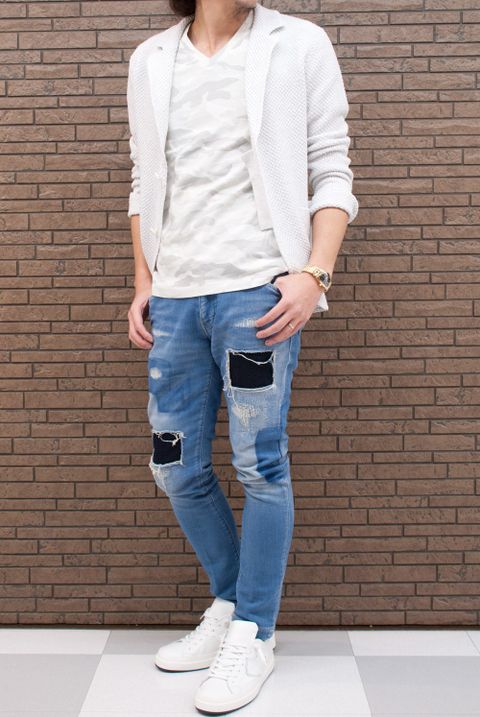 新着 【AKM】 KANOKO 2B JKT コーデ