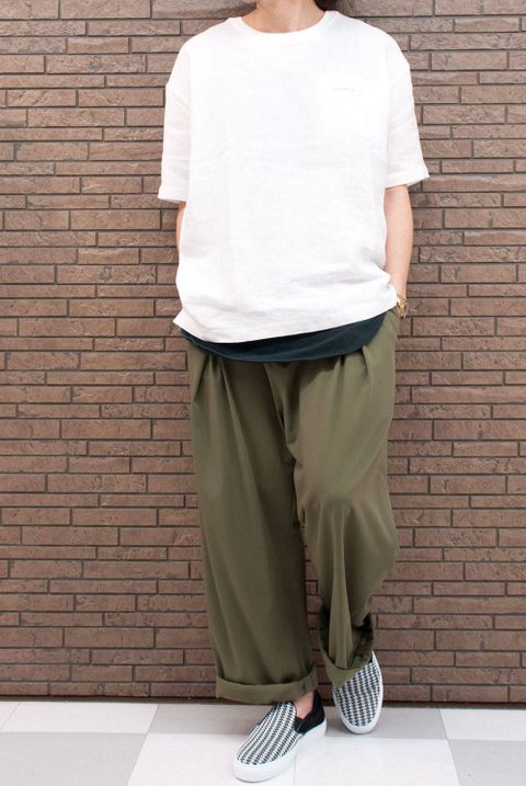 ビックシルエットTシャツコーデ
