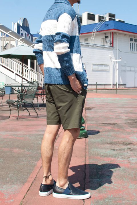 ショートパンツスタイル
